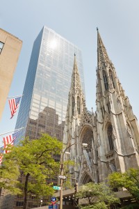 St. Patrick's Cathedral in New York City, USA.
