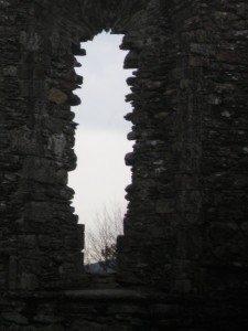 Glendalough, church ruins