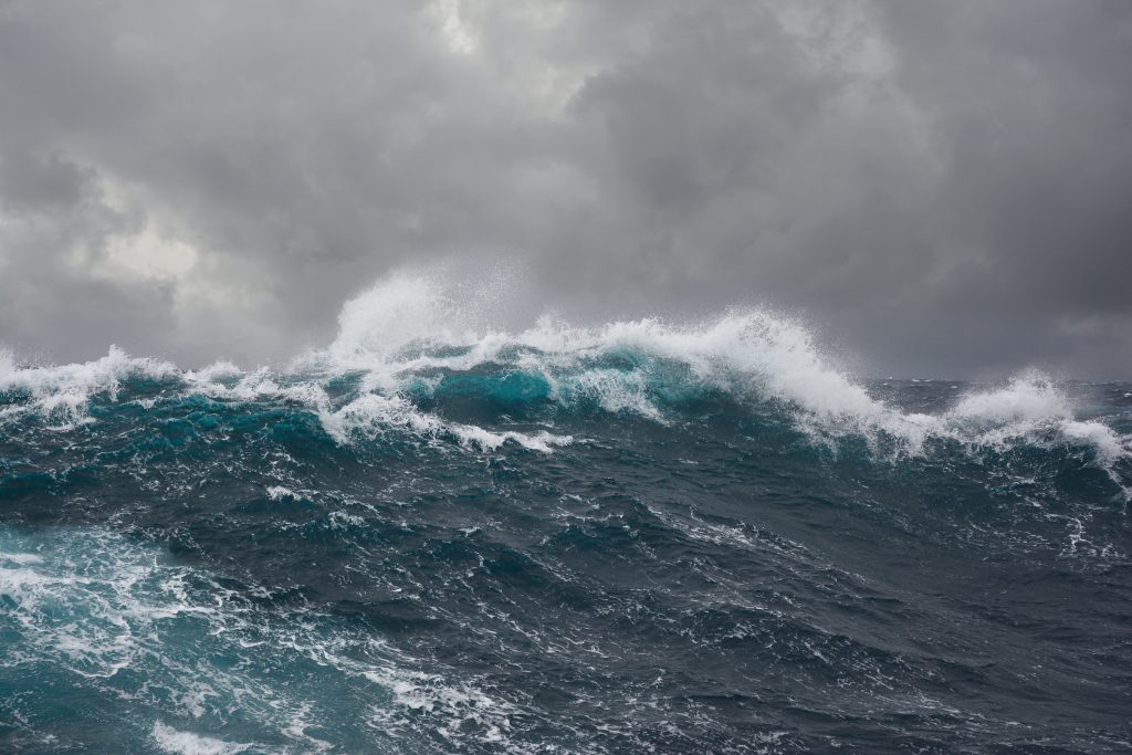 ocean wave storm stormy sky